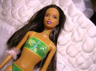 Lot of 2 AA African American Brandi Moesha Doll Mattel AA Barbie doll 