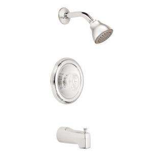   Single Handle Tub and Shower Faucet in Chrome 2353 