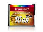Transcend 16GB 600X Type 1 Turbo MLC Compact Flash Card