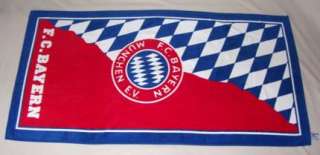 Handtuch Badetuch 2, FC Bayern München, Fußball, wie NEU in 