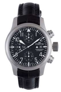   43 Flieger Chronograph Mens chronograph Black Watch 701.10.81 LC.01