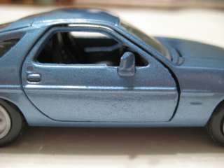 NZG (Germany) Metallic Light Blue Porsche 928S Diecast 143  