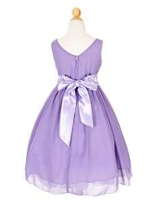   Yoru Chiffon Flower Girl Dress size 2 4 6 8 10 12 14   1082  