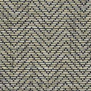 Con Tact 12 in. x 4 ft. Zig Zag Black/Ivory Natural Weave Shelf Liner 