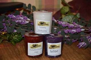 HIGHLY SCENTED 15 HOUR VOTIVE CANDLE YOUR CHOICE OF SCENT SHRINK 