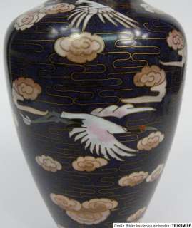 Cloisonné Emaille Vase Japan um 1920 Wohl Fa. Jungfa  