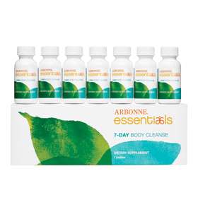 ARBONNE Essentials, 7 day BODY CLEANSE, detox, NIB  