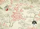 Alexander Henry Quilt Fabric By The Yard #8594 Haru Garden Pink Asian 