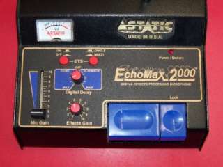Astatic EchoMax 2000 Digital Effects Processsing Microphone  
