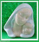 Small Porcelain VIRGIN MARY & JESUS Madonna Catholic Old Figurine 