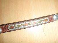 Vintage Gold Silver Horse Saddle Breast Collar TR@il  