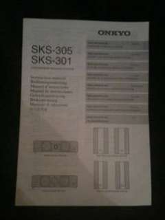 ONKYO SKS 301 Surround System in Nordrhein Westfalen   Leverkusen 