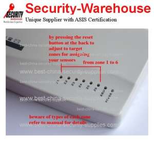 10 Zones Burglar Alarm S3 GSM SMS Dual Band /w Smoke  