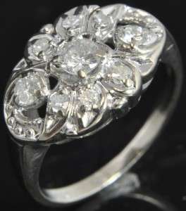 Up for your consideration here is a gorgeous vintage estate diamond 