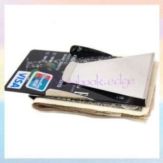 Double Sided Money Clip and Credit Card Holder Wallet  
