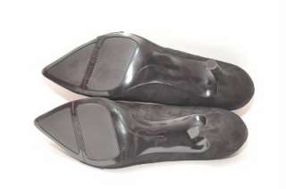 NEW NINE WEST Francess Black Suede Classic Pump Women Shoes 9.5 M 