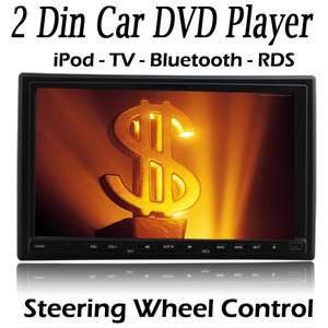 Inch Monitor Touch Screen Stereo Car CD/DVD Player BT  