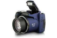 Praktica luxmedia 16 Z21S Digitalkamera 3 Zoll blau  Kamera 