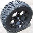 20 BLACK XD CRANK 33X12.50X20 TOYO OPENCOUNTRY M/T CHEVY GMC SIERRA 