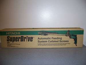Hitachi Superdrive Collated 2 1/2 zinc subfloor Screws  