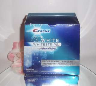 Crest 3D Advanced Seal Professional Effects Teeth Whitening White 