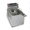 USED IMPERIAL RANGE LP GAS STAINLESS COMMERCIAL DEEP FRYER W/ BASKETS 