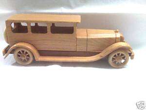 Model Car (Wooden Cars Handmade) 1929 Chrysler Imperial  