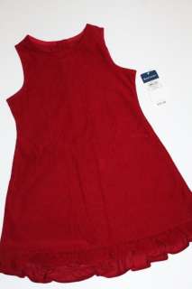   4T Ralph Lauren Red Christmas Holiday Sleeveless Dress 2 24M Mo 4 RL