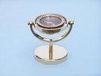 Brass Gimbal Compass On Stand 4 Antique Compass Gift  