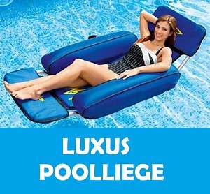 Luxus POOLLIEGE POOL LIEGE Badesessel Schwimmbad Sessel  