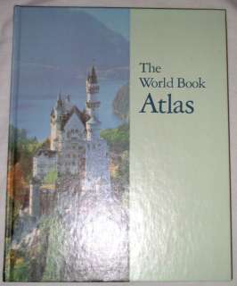 World Book Encyclopedia World Atlas HB Hardback 1981 0716631148  
