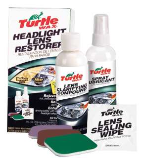 Turtle Wax T-240KT Headlight Lens Restorer Kit : Automotive