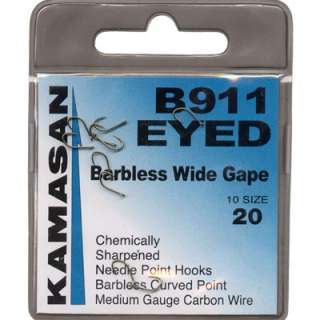 The B911 Eyed is perfect for knotless knot hair rigs when fishing pole 