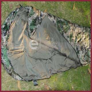   Camping Sleeping Bag 5 ~ 15 Degree Disruptive Pattern 290T Army Green