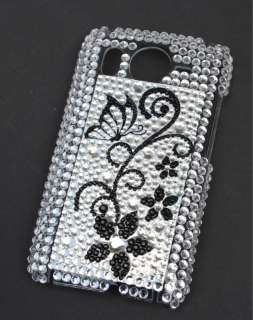 LUXUS HTC DESIRE HD STRASS HARD Cover HÜLLE BLING CASE  