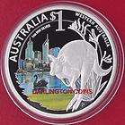 2011 AUSTRALIA 1oz .999 SILVER PROOF COLOUREDWester​n A