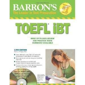  Barrons TOEFL iBT with Audio Compact Discs [Paperback 