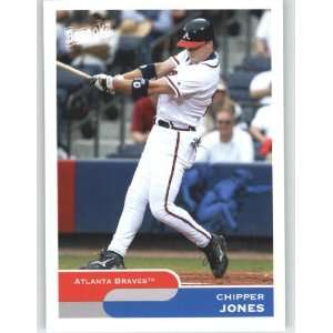  2004 Bazooka #156 Chipper Jones w/Bat   Atlanta Braves 