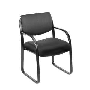  BOSS BLACK FABRIC GUEST CHAIR   Delivered