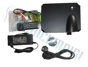Portable Mini LED Projector with HDMI VGA S Video 1500 Lumens