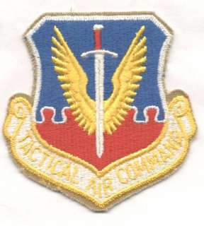 1970s 80s TACTICAL AIR COMMAND patch  