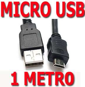 CAVO MICRO USB per BLACKBERRY BOLD CAVETTO DATI SYNC  