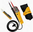 Fluke T120 LCD Tester with H5 Holster and 1AC Voltstick