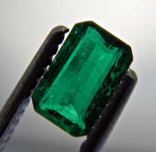 FINE GREEN NATURAL COLOMBIAN EMERALD BEST COLOR  