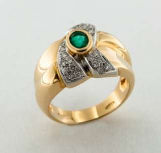 ring with diamonds and emerald price 2 690 the ring is accompanied by 