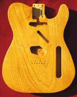   CORPS TELECASTER Lic. Fender (Musikraft) ASH VERNIS Luthier ADP 