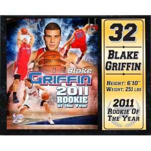   Clippers Blake Griffin 32 12X15 Stat Plaque.
