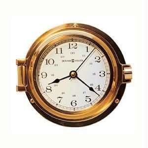  Howard Miller Navigator   Brass Wall Clock