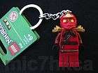 NEW STYLE) New Lego Ninjago Ninja Kai (red) keyring ke
