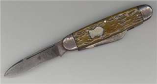Antique Wilbert Cutlery Co Bone Handle Cattle Knife  